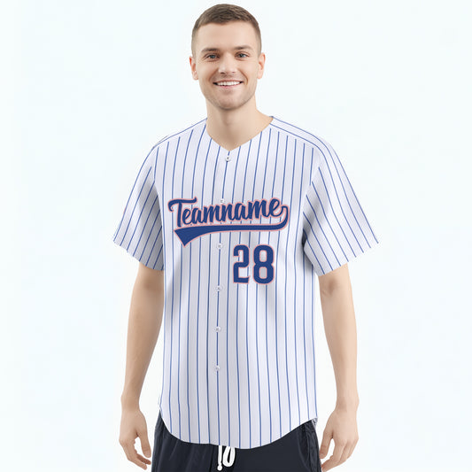 Custom Baseball Jersey Personalized Baseball Shirts Softball Button Down Shirts Sports Uniform for Men, Women, Girls, Boys